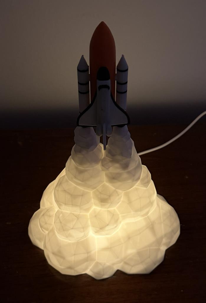 Lámpara de transbordador espacial