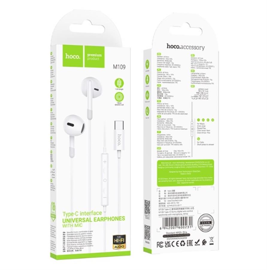AURICULARES HOCO M109
