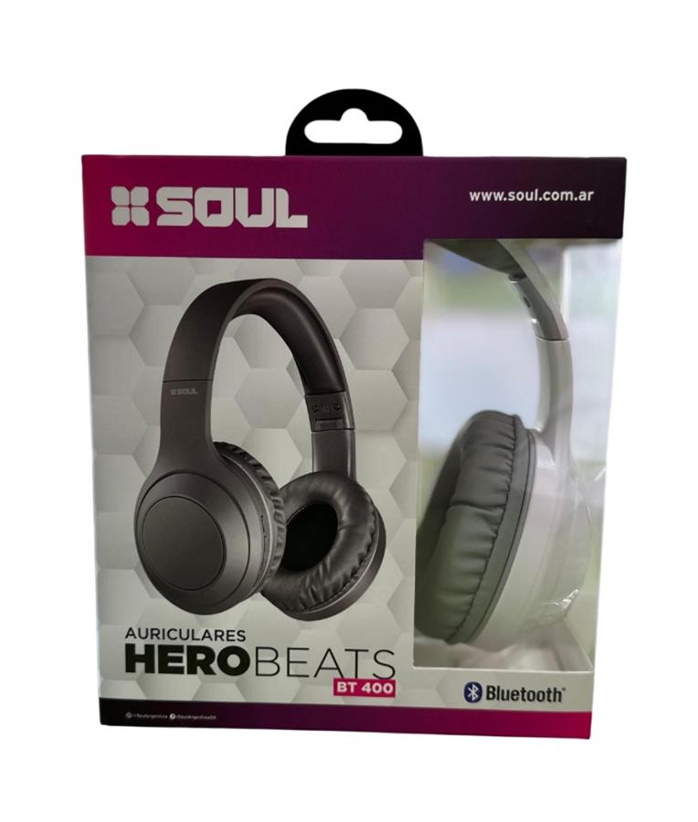 AURICULARES SOUL BT 400 INALAMBRICOS