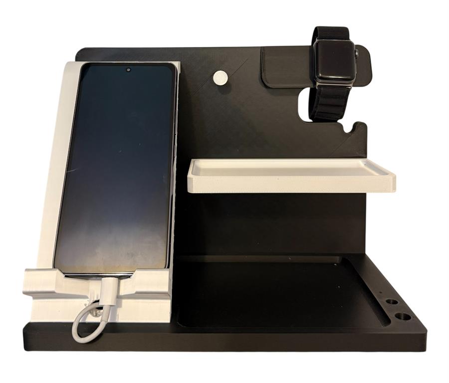 Organizador comoda IPhone IWatch opcional cable o Magsafe